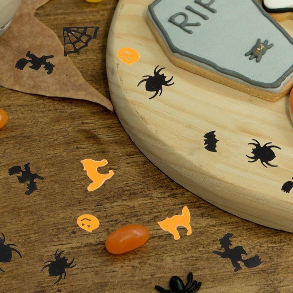 Pumpkin Spider Halloween Confetti Glitter Decorations Halloween Party Decor  Holiday Decor