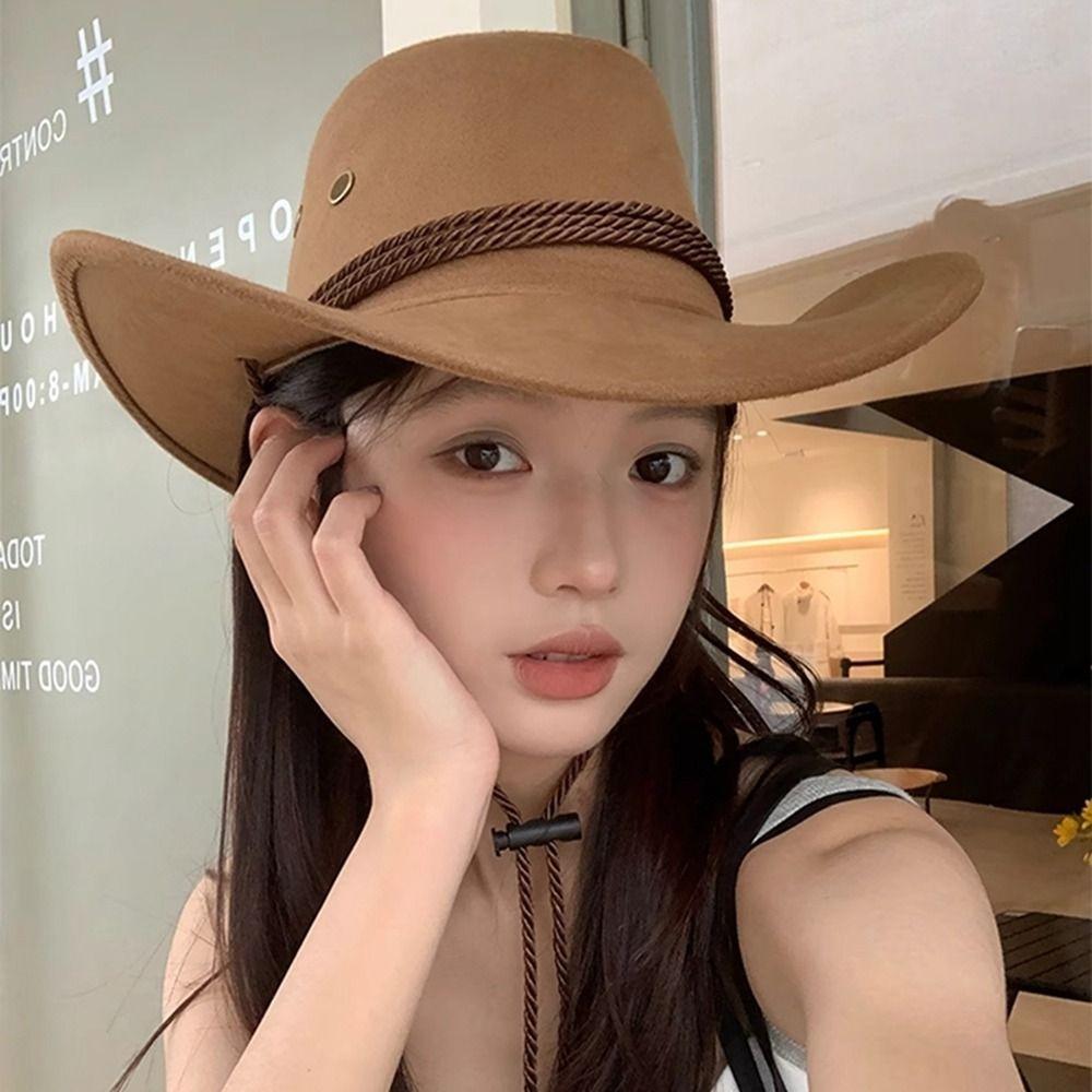 Knight Hat Summer Sun Hat Beach Cap Sunscreen Cap Elegant Western Cowboy Hat  Beach