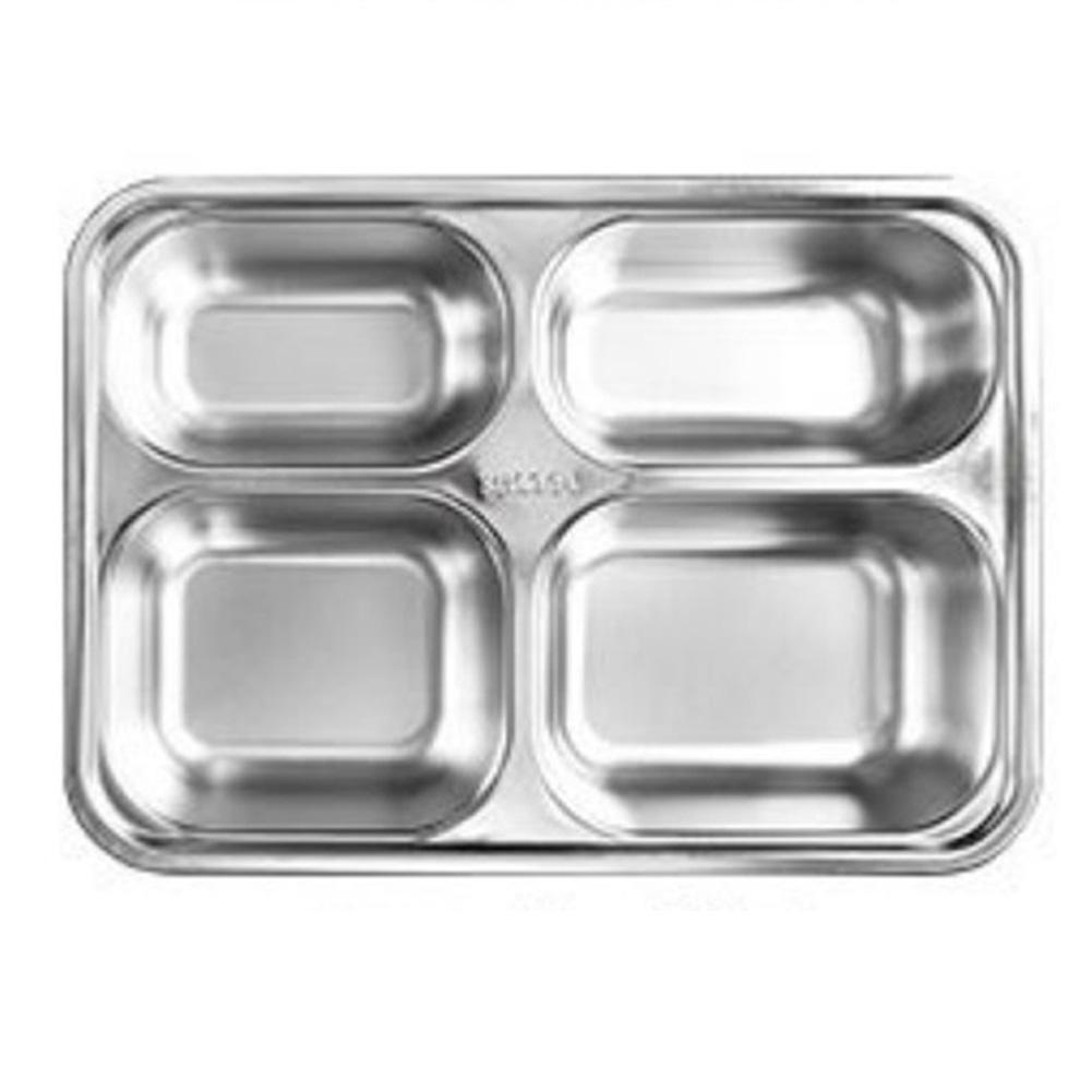 Boîte à déjeuner en acier inoxydable pour adultes Boîte Bento pour enfant Contenant alimentaire pour étudiant