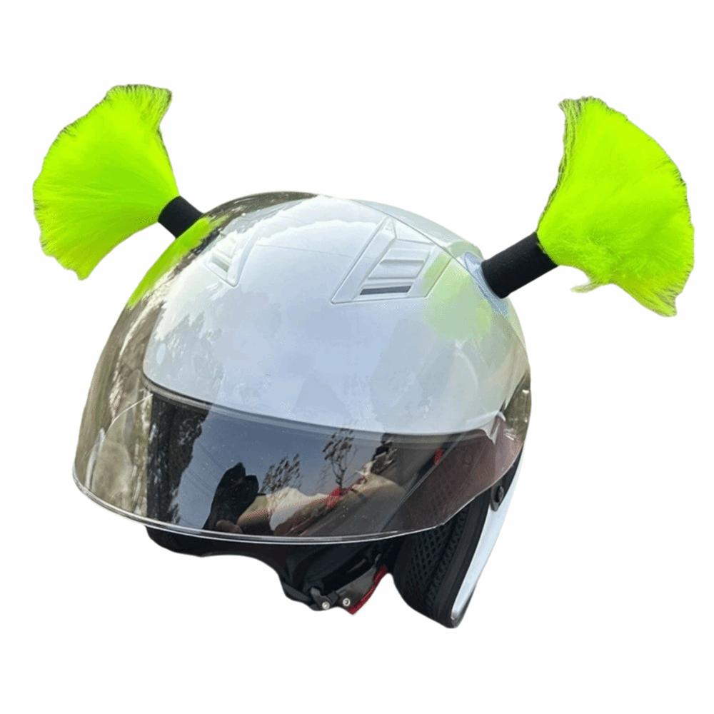 2 ks/Sada Samolepicí copánky na motocyklovou helmu pro motocyklovou cyklistiku lyžování