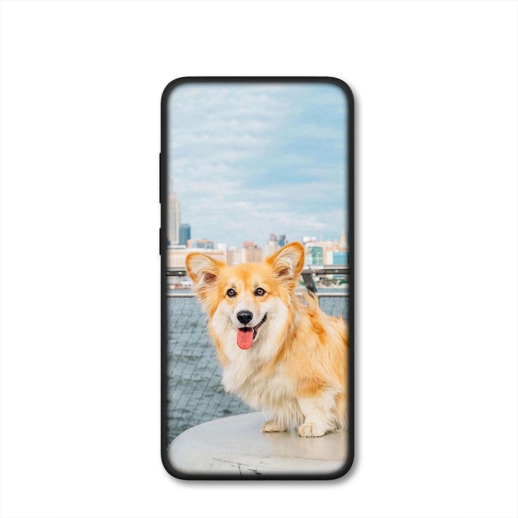 Dog Cute Corgi Cover Phone Casing for Xiaomi Redmi Note 12 11 10 9 Pro 9S 10S 11S 9A 9C NFC 9T 10A 10C 12C Soft Case