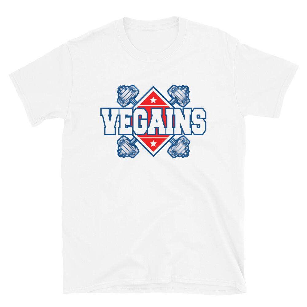 Vegan Weightlifting Shirt Unisex T-Shirt Vegan Gifts Vegetarian Training 3XL