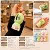 MINI Light-Up Flashlight Keychain Lightweight LED Bag Charm Night Light Pendant  Key/Backpack Decor
