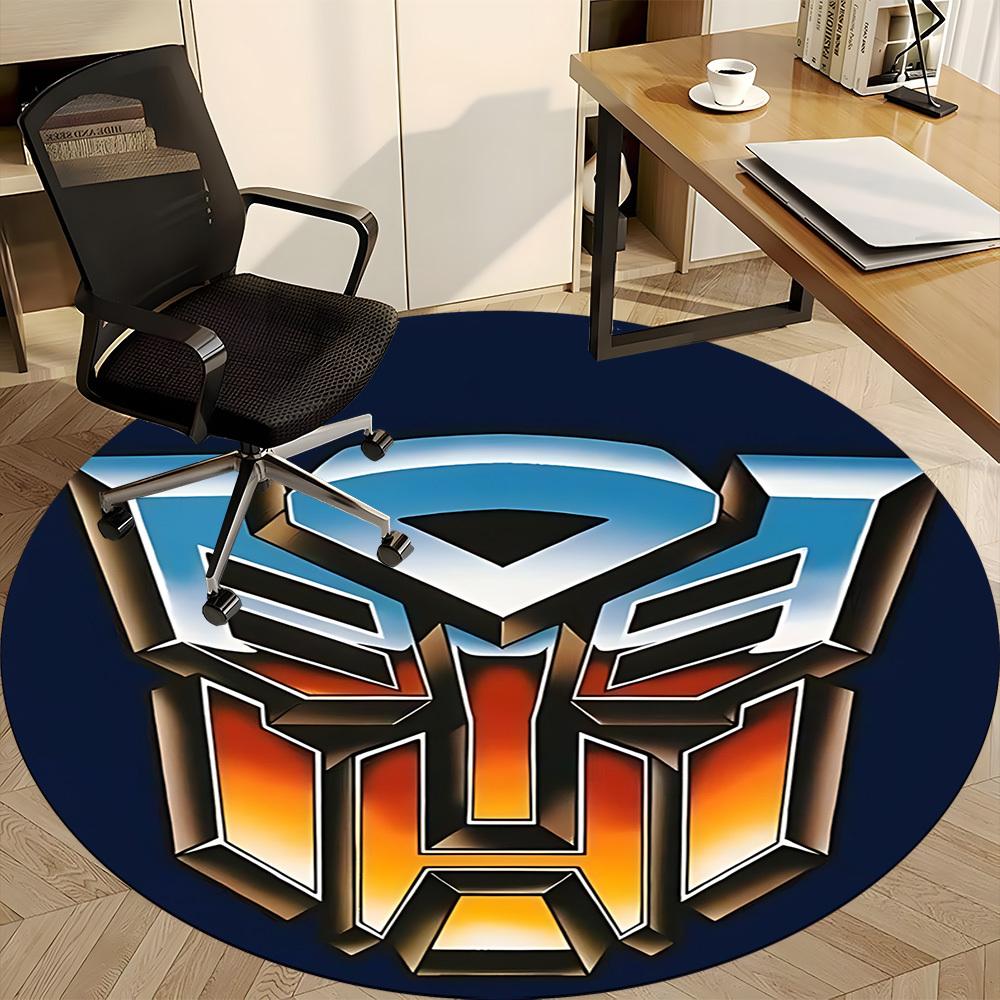 1pc Transformers LogoChair Carpet for Office, Non-slip, Soft and Durable Office Rug, Perfect for Office yy250925283
