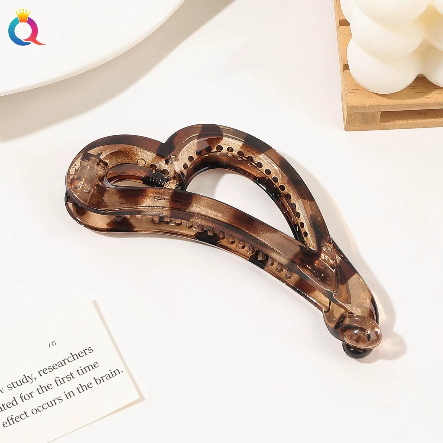 

Заколки для волос Простая заколка для волос для женщин Модная заколка для хвоста Аксессуары для волос леопардовый