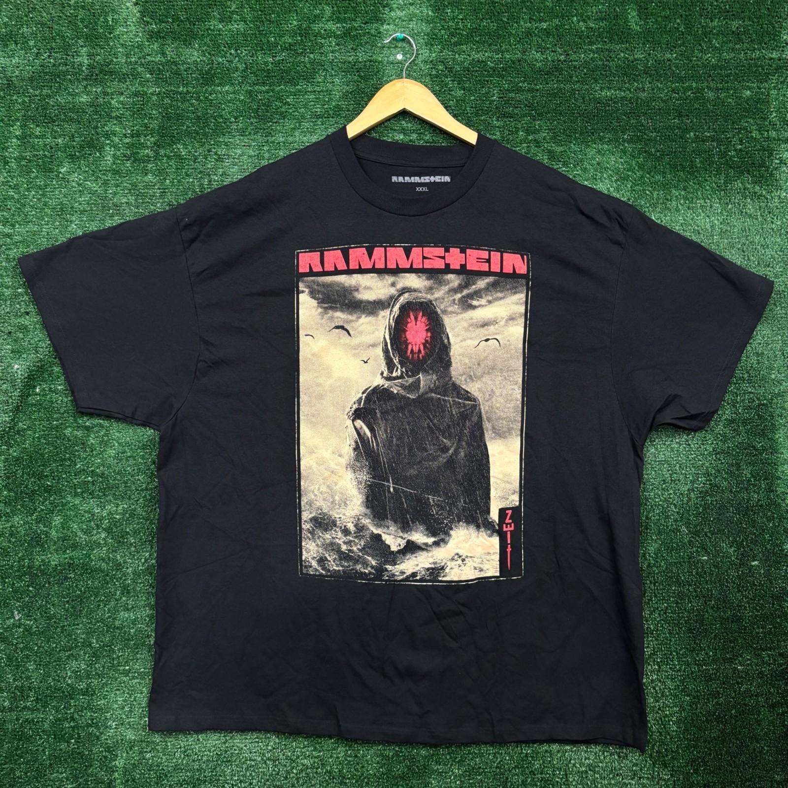 Rammstein Zeit Album Zeithuter Rock Band Size XXXL Unisex T-Shirt XXXL