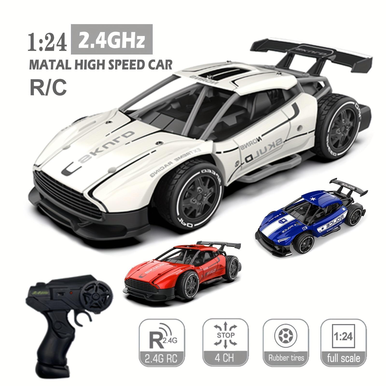 

Радиоуправляемые автомобильные игрушки Металлические игрушки 1/24 2.4G Высокоскоростной пульт дистанционного управления Мини-масштаб Игрушечный автомобиль Электрический металл RC Автомобильные игрушки Подходит для детей