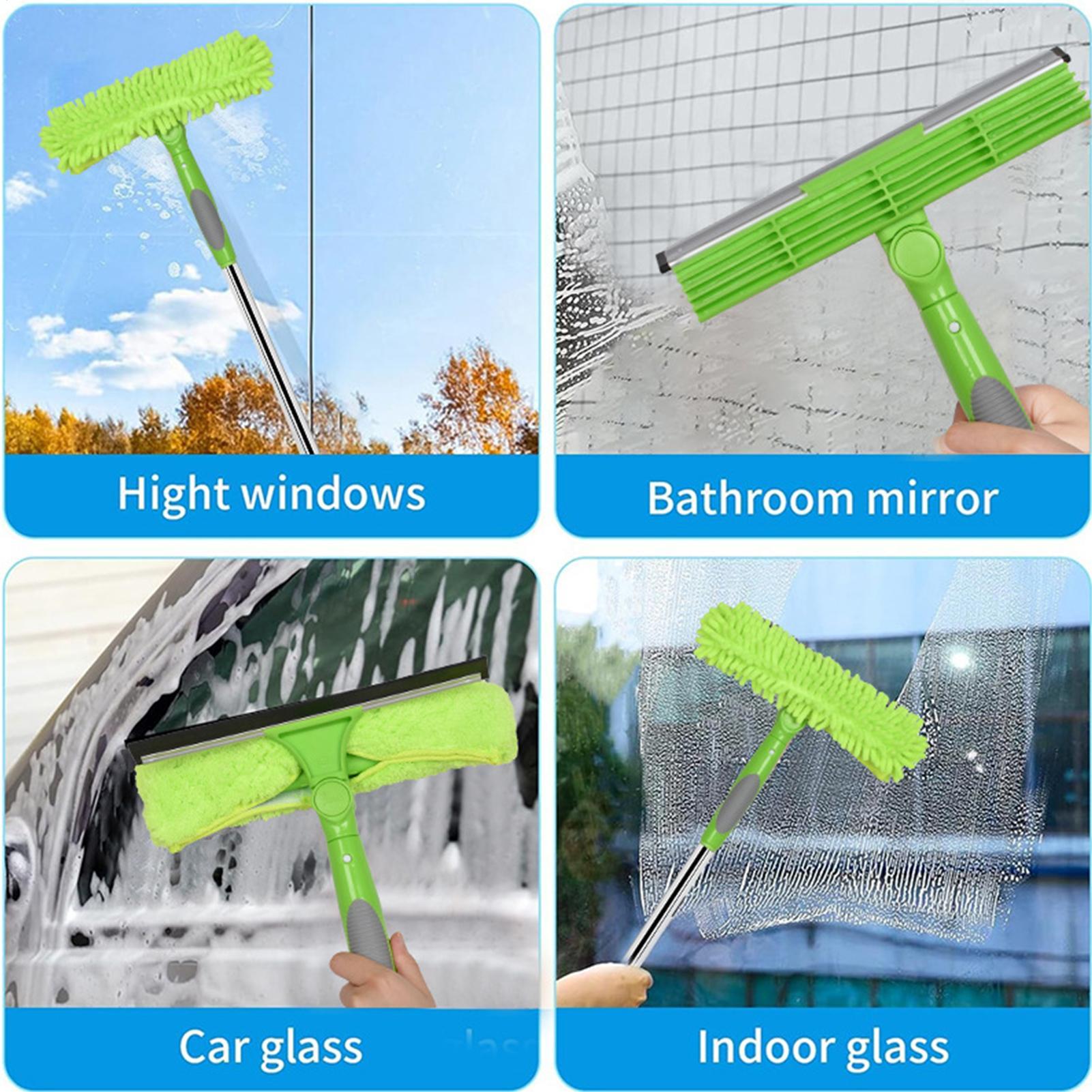 

Window Washing Kit Window Cleaning Tools Household Squeegees 2 In 1 Brush Wiper With Extension Pole For Shower Glass Wall Tile China Mainland