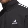 Adidas ECT00 Basic French Terry Tracksuit Black Size XL Men's 3-Stripes Set, (IC6766),