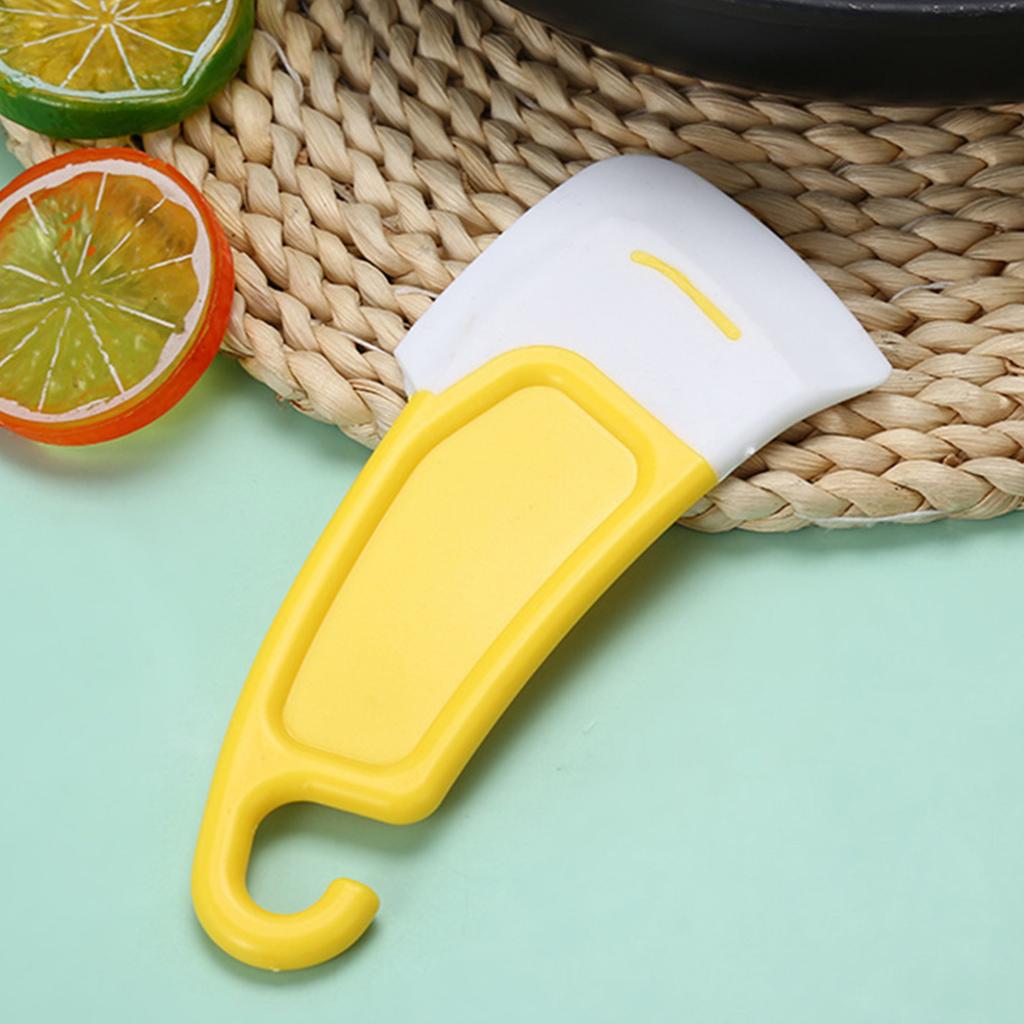 Silicone Kitchen Scraper Multipurpose Cleaning Tool for Pots Pans and Dishes Non-Stick Spatula