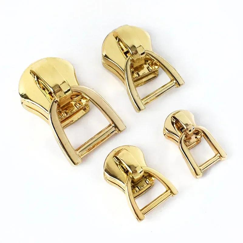 10/20 szt. 3/5/8/10# Suwaki do zamków Meetee Do zamków metalowych Zaczepy z kółkiem D Zestaw do naprawy odzieży Akcesoria do szycia DIY Bagaż