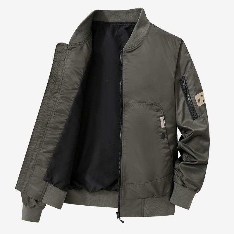 Frühling und Herbst Amerikanische Baseballjacke Herren und Damen Japanisch Locker High Street Flieger Arbeitskleidung Freizeitjacke