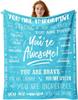 1PC Gift To Dad Thin Blankets for Father's Day Anniversary Birthday Mother's Day for Mom Wife Uncle Grandma Abuela Soft Throw