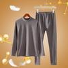 Milin Women's Semi-High Collar Fleece Thermal Set