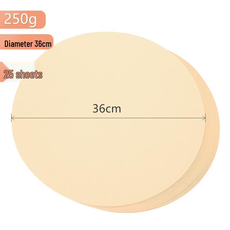 Kraft Paper DIY Origami & Art Cardstock: 4K/8K Round & Large, Thick and Durable for Wrapping and Crafting