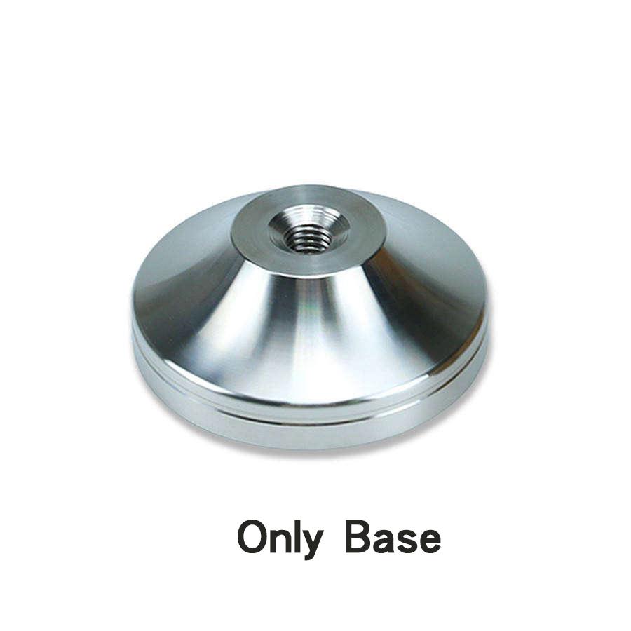 304 Edelstahlbasis Rotes Holzgriff Tamper 41MM 49MM 51MM 53MM 58MM 58.35MM Kaffeepulverhammer Kaffeezubehör