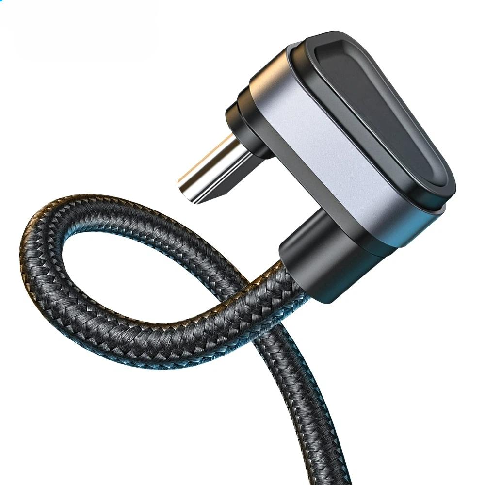 USBType C Cable For Samsung Xiaomi mi Redmi USB C Cable 2.4A Fast Phone Charging Data Cord Type C 180 Degree USB Cable