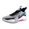 Li Ning Speed 7 Cushioning Slip Resistant Abrasion Resistant Low Top Basketball Shoes Men's Gray Black Blue ABPT013-4