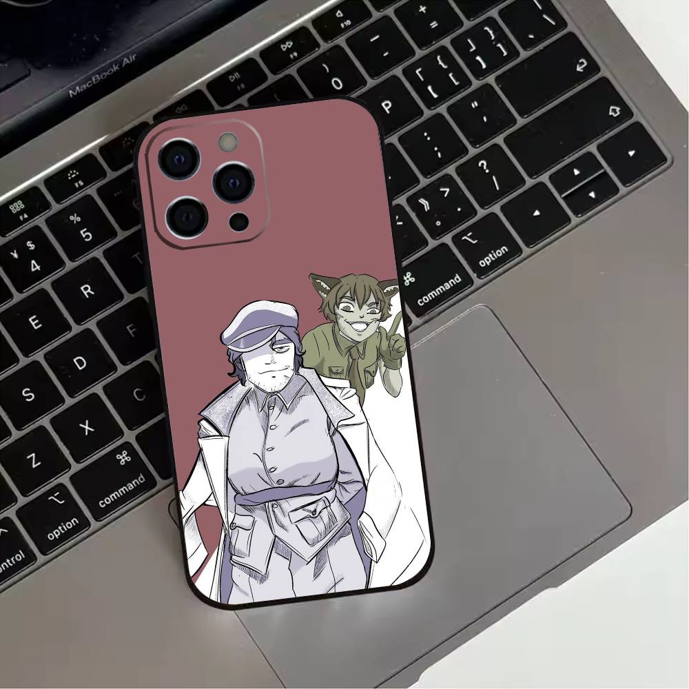 

B-Boyfriend to Death BTD game Phone Case For iPhone 17,16,15,14,13,12,11 Plus,Pro Max,XS,Soft Silicone Black Cover iPhone15