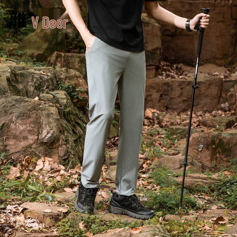 Yalu Men s Outdoor High-Stretch Straight-Leg Casual Pants 2XL