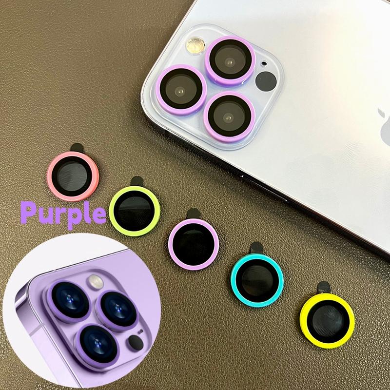 

Светящаяся защитная пленка для объектива iPhone 15/16 Pro Max ip11 флуоресцентное защитное стекло для камеры iPhone 1514 13 15pro 13mini 14 Plus пленка For iPhone 15 фиолетовый