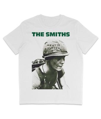 The Smiths - Meat Is Murder - Green Text - Version 2 - Organic T-Shirt