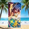 1Pc Golden Power Awakening Beach Towel Quick Dry Multiuse For Beach Pool Gym Yoga Home Travel Christmas Halloween Xmas Gift S1389