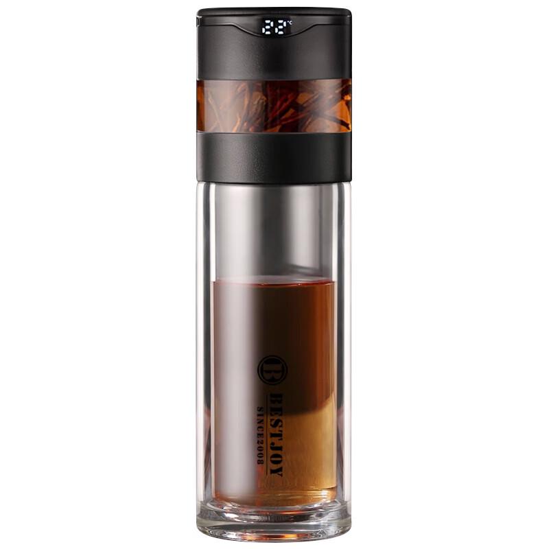 Fuguang Digital Temperature Display Glass Tea Cup
