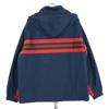 Gucci 599935 Navy Sherry Line Nylon Zip Hoodie Jacket Jacket 46 NavyUsed