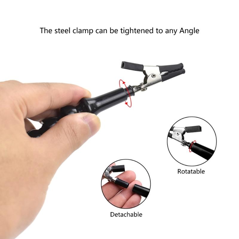 Soldering Aid with 6 Flexible Gooseneck Arms Soldering Station Third Hand for Soldering Crafts Accessories Solder Holder