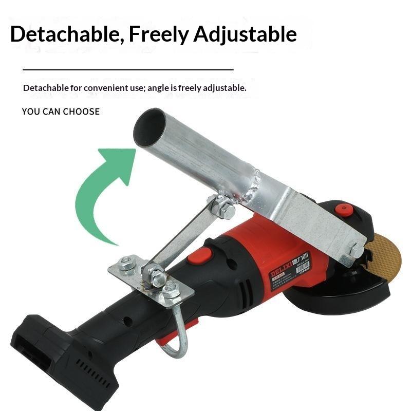 Welded Frame Angle Grinder Support Bracket Extended Long Shaft Iron Grinding Bracket Metal Construction