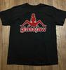 90-tals Glassjaw Band T-shirt Svart Färg Kortärmad Unisex NI1489 Unisex T-shirt