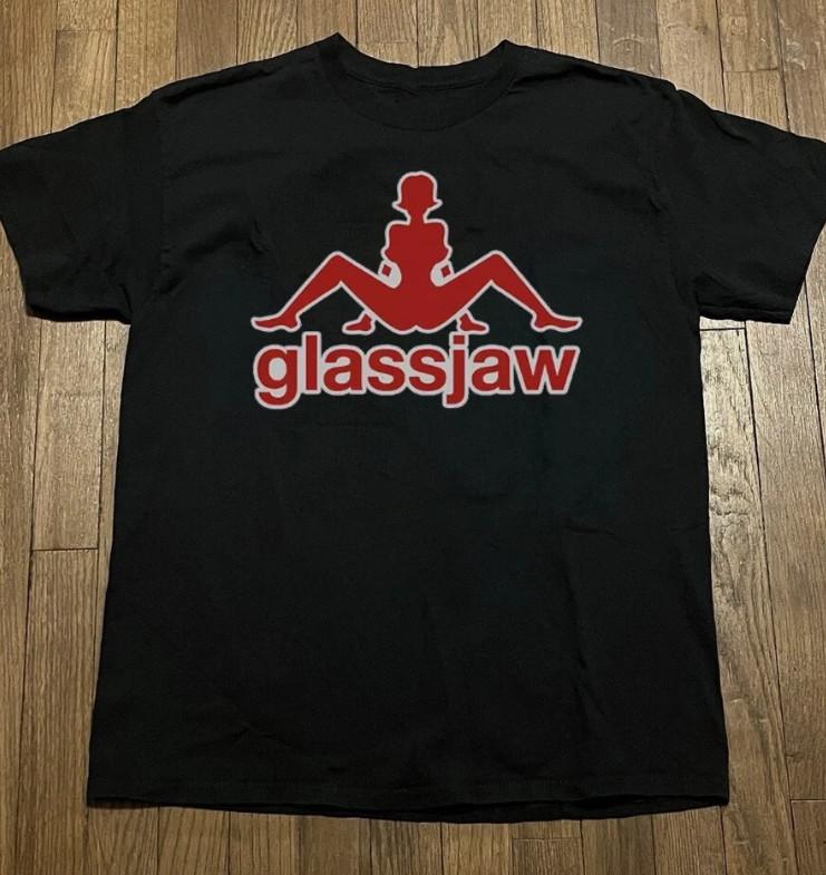 90s Glassjaw Band Tshirt Black Color Short Sleeve Unisex NI1489 Unisex T-Shirt S