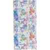 Quick-Dry Axolotl Beach Towel Flat Print Large Microfiber Feel Bath Towel for Yoga Gym Outdoor Seaweed Coral Pattern Decor