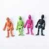 10Pcs Novelty Funny Soft Rubber Bone Man Halloween Creative TPR Simulation Skull Skeleton Children's Stress Relief Toys