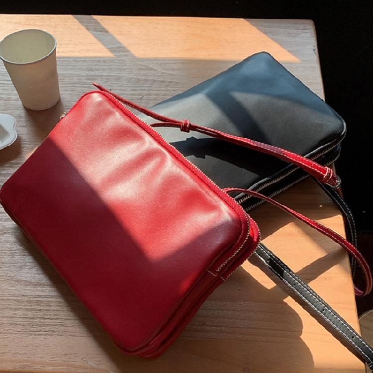 PU Leather Crossbody Bag Functional and Easy to Pair with Different Clothing