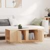 814429 vidaXL Coffee Table 110x50x40 Cm Solid Pine Wood