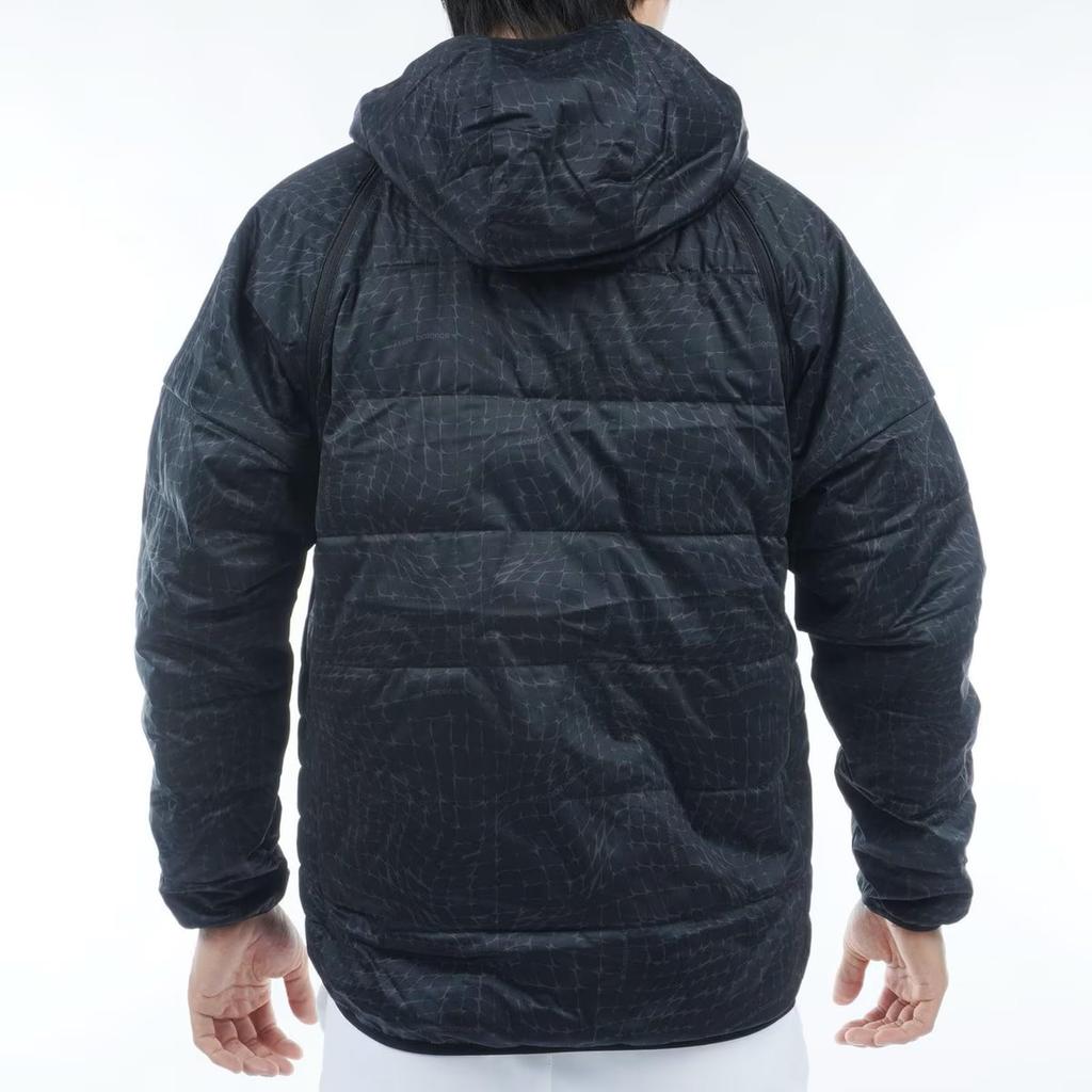 [New Balance] Men's Water-Repellent 2-Way Zip Insulated Jacket (Stretch / Topthermo Moisture-Wicking & Heat-Generating) / 012-3220003 010_Black 5 [L]