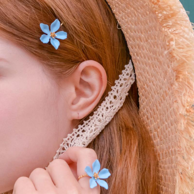 Dana Burton Leilani Twist Flower Hairpin