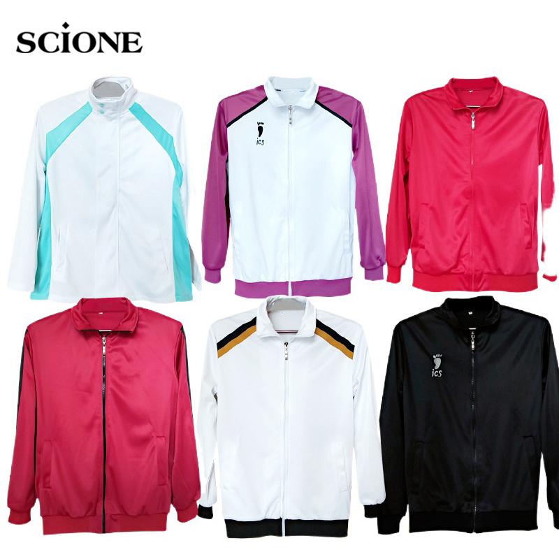 Haikyuu!! Cosplay Costume High School Varsity Jacket Karasuno High Volleyball Team Jersey Shoyo Hinata Anime school uniform