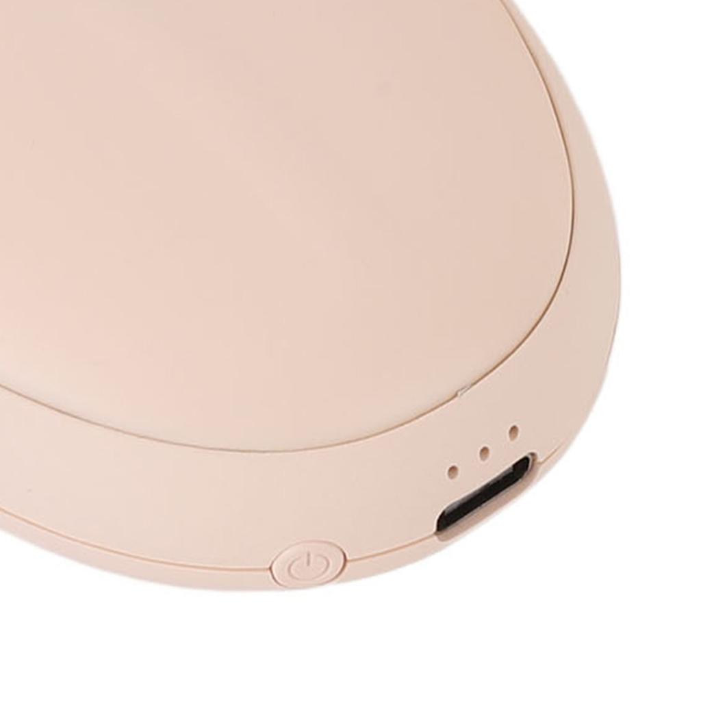 Hand Warmer 1s Rapid Heating 2 In 1 6000mAh USB Hand Heater Rechargeable Portable with Charging Cable for Mountaineering