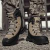 Fashion Fashion Lace Up Outdoor Male Booties Men Casual Boots Platform Desert  Boots Men's Lace-Up Ankle Boots Winter Plush Snow Boots