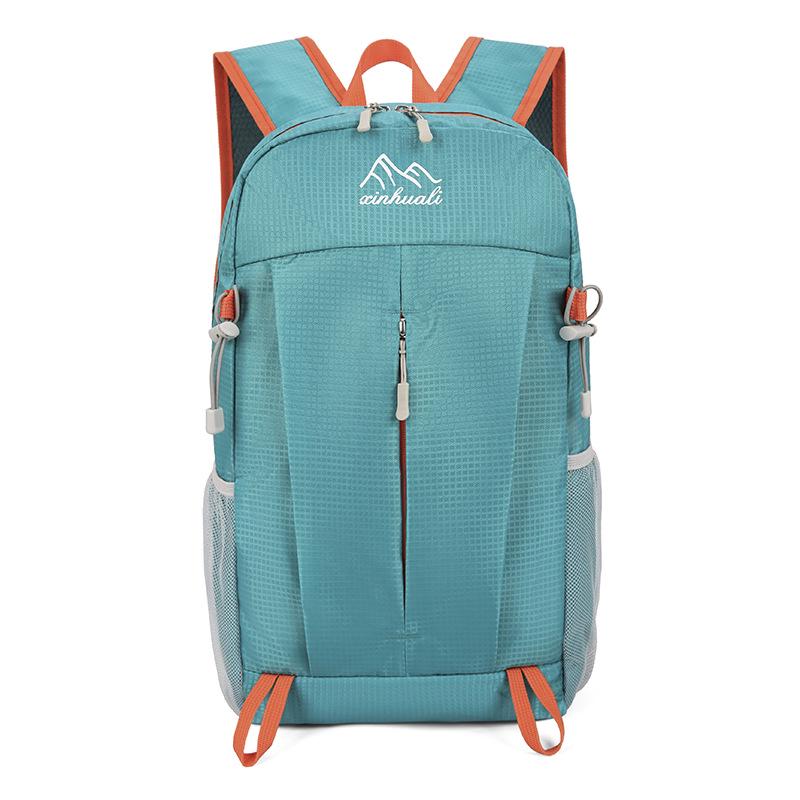 

17L Foldable Outdoor Sports Backpack for Hiking, Cycling, & Mountaineering with Trekking Pole Holder Under 20L озеро синього кольору