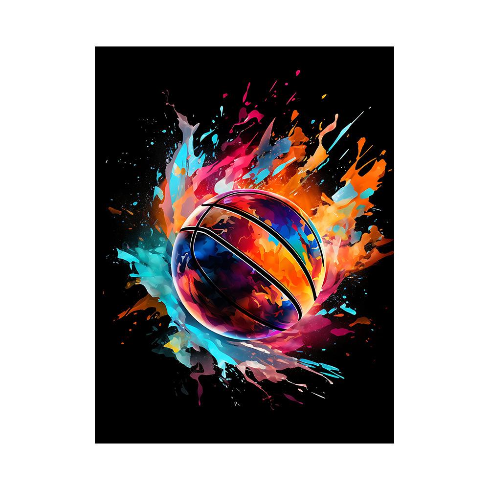 Pop Neon Videospiel Charakter Poster Gamepad Kopfhörer Fußball Basketball Leinwand Druck Wand Kunst Dekor Gaming Zimmer Dekoration