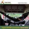 Black Polyester Car Hammock: No Installation Needed, Portable, Easy Setup, Fits Various Truck Models