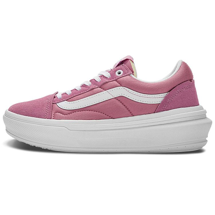 Vans Unisex Old Skool Overt ComfyCush Pink White VN0A7Q5EBD5 35