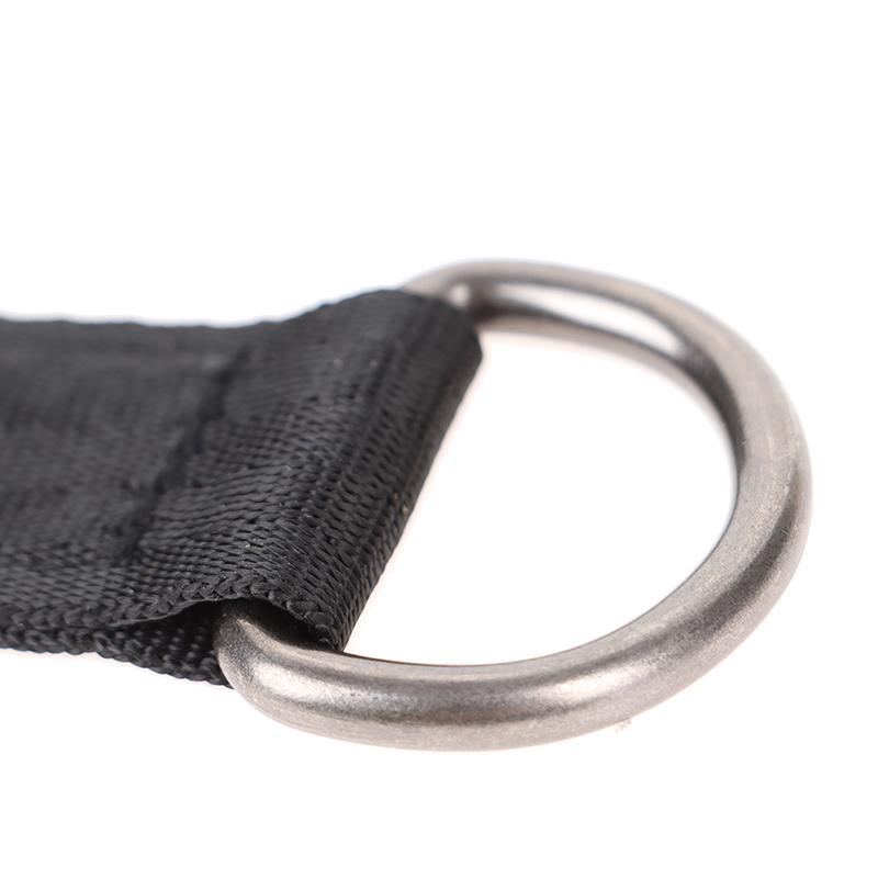 2Pcs 25Cm Tree Swing Hanging Straps Fitness Equipment Hook Ring Hanging Belt