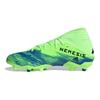 adidas Scarpe da Ginnastica da Uomo Nemeziz 19.3 FG Verde Segnale Blu Reale Nero Core FV3988