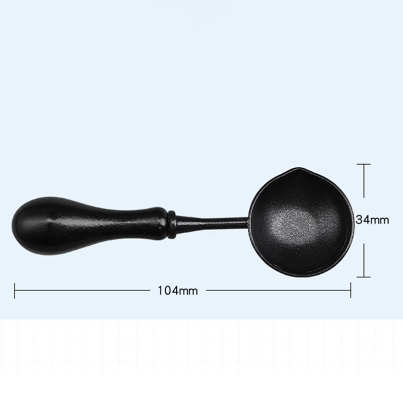 Nepřilnavá lžíce Lžíce z ohnivého laku Lžíce na voskové pelety a voskové proužky Lžíce na tavení vosku Příslušenství a práce s voskovou pečetí