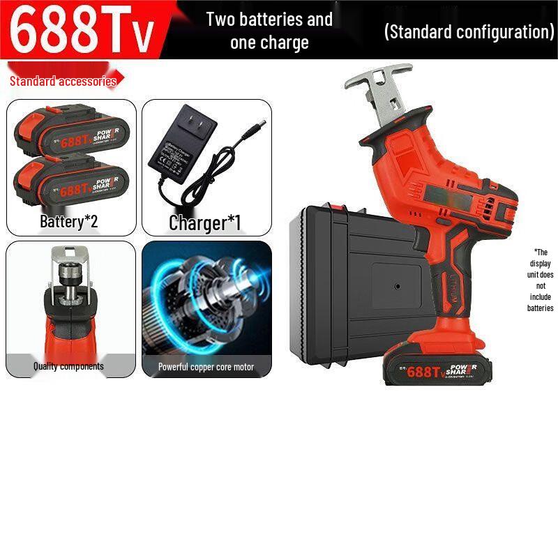 

Xijiaer 688TV Cordless Reciprocating Saw CN plug (adapter included)